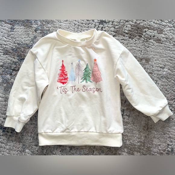 “Tis The Season” pullover sweatshirt size 2T - Picture 1 of 2